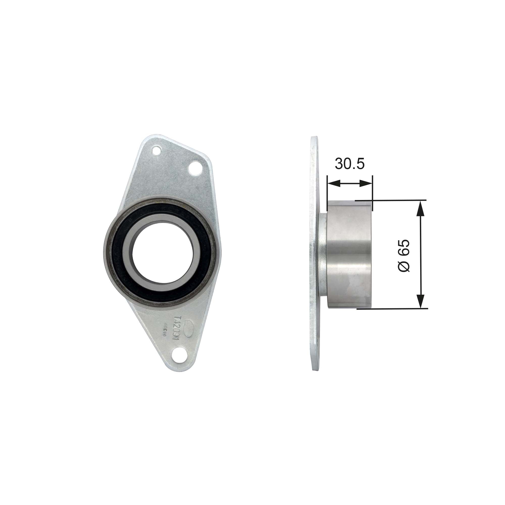 GATES T42091 Galoppino/Guidacinghia, Cinghia dentata-Galoppino/Guidacinghia, Cinghia dentata-Ricambi Euro