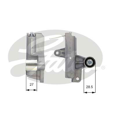 GATES T43113 Smorzatore vibrazioni, Cinghia dentata