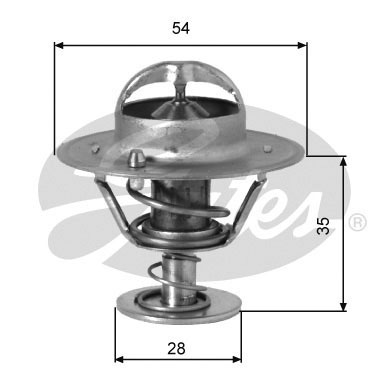 GATES TH00791G1 Termostat,...