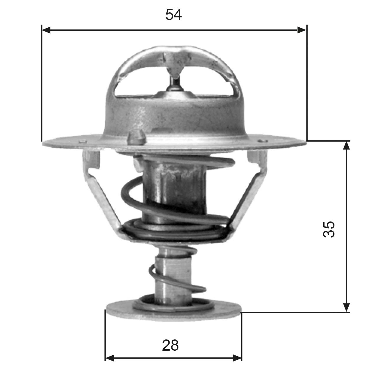 GATES TH04277 Termostato, Refrigerante-Termostato, Refrigerante-Ricambi Euro