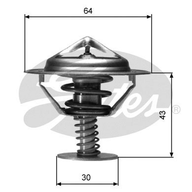 GATES TH05982G1 Termostato, Refrigerante-Termostato, Refrigerante-Ricambi Euro