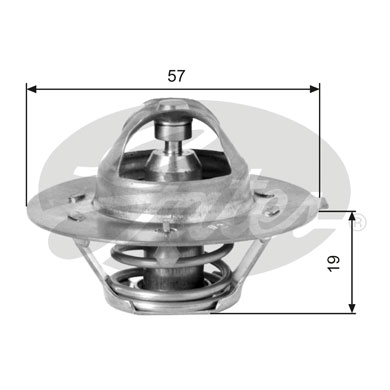 GATES TH09082G1 Termostat,...