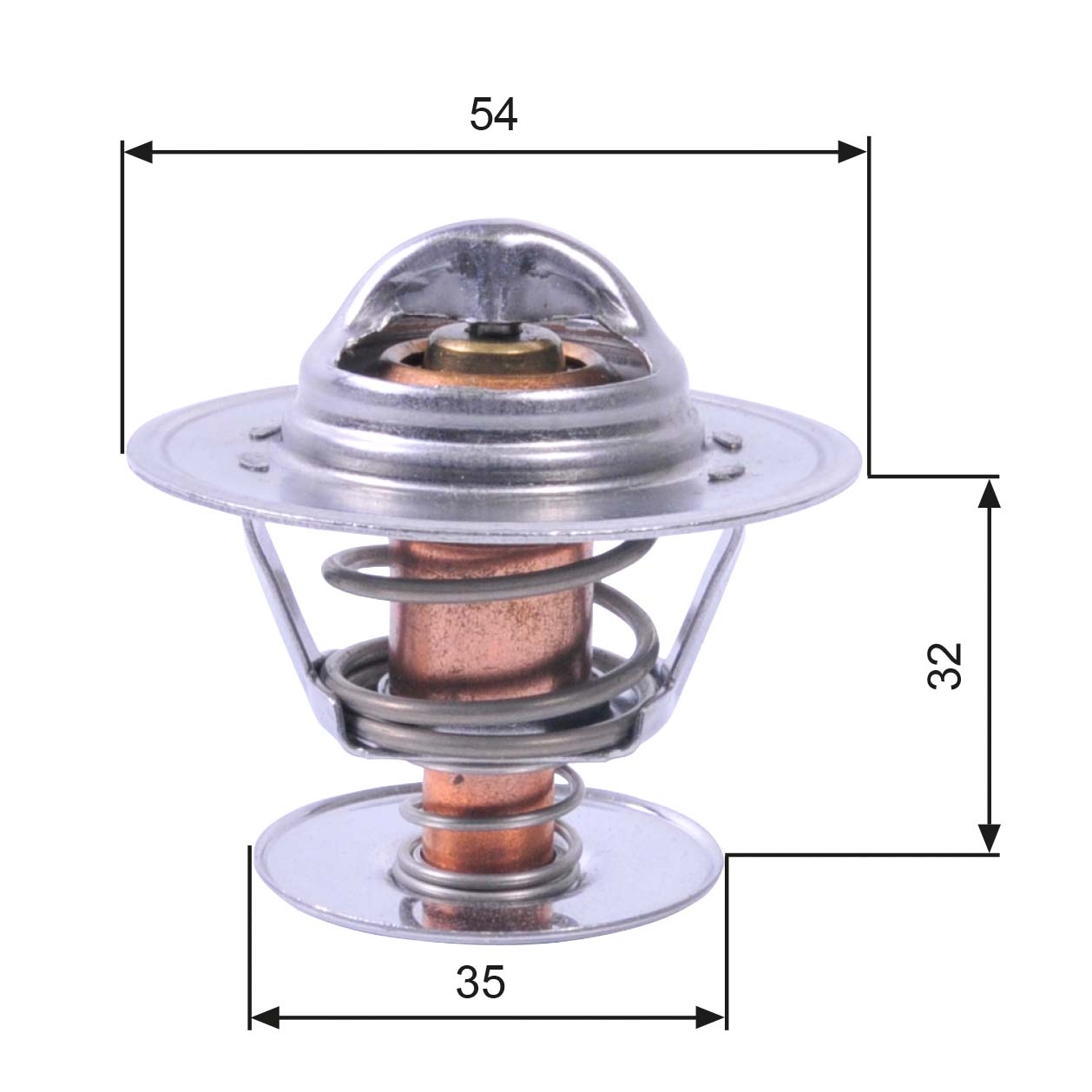 GATES TH11292G1 Termostato, Refrigerante