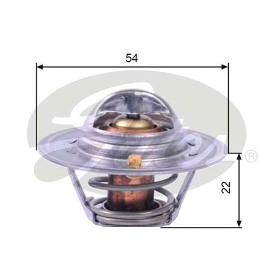 GATES TH12888G2 Termostato, Refrigerante