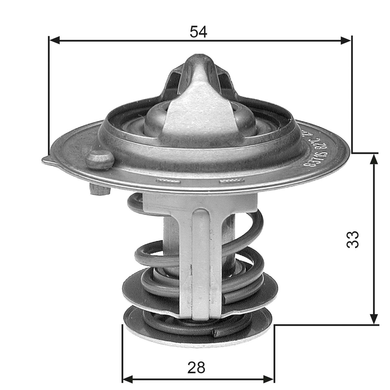 GATES TH29882G1 Termostato, Refrigerante-Termostato, Refrigerante-Ricambi Euro