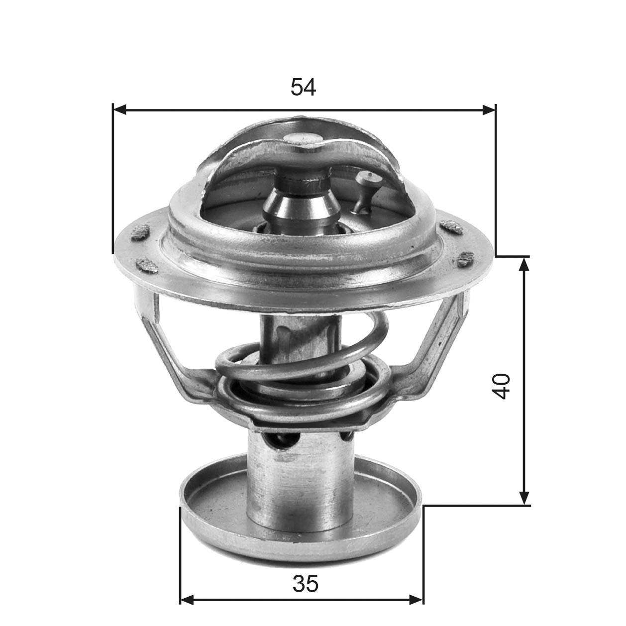 GATES TH32387G1 Termostato, Refrigerante-Termostato, Refrigerante-Ricambi Euro