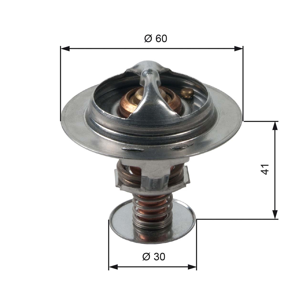 GATES TH34882G1 Termostato, Refrigerante-Termostato, Refrigerante-Ricambi Euro