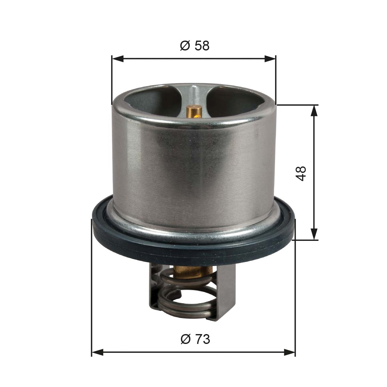 GATES TH51785G1 Termostato, Refrigerante