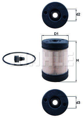 KNECHT UX 2D Φίλτρο ουρίας