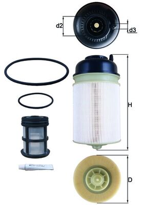 KNECHT KX 400KIT Fuel filter