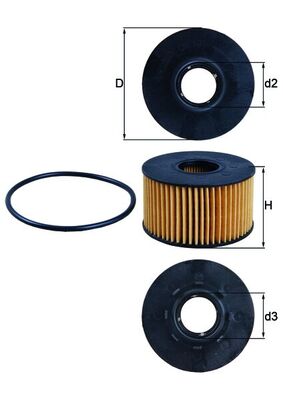 KNECHT OX 191D Oil Filter