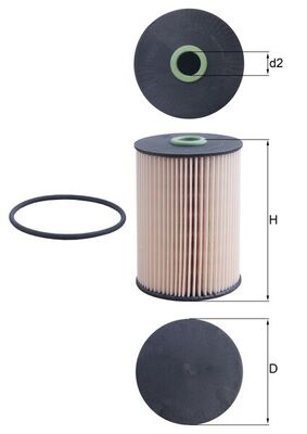 KNECHT KX 228D Fuel filter