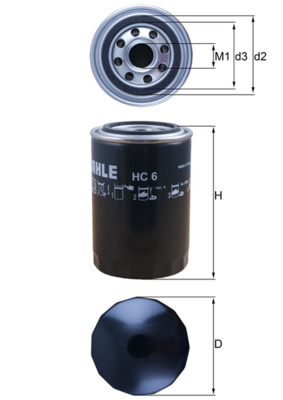 KNECHT HC 6 Фильтр, система...