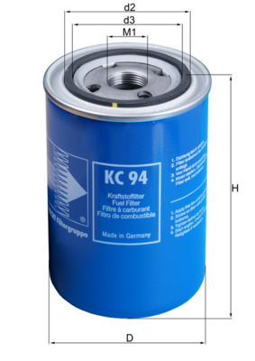 KNECHT KC 94 Filtro carburante