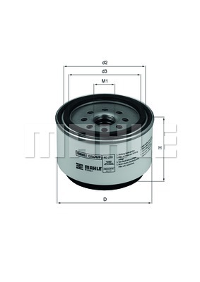 KNECHT KC 219 Fuel filter