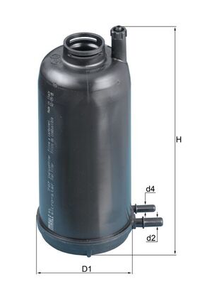 KNECHT KL 707D Fuel filter