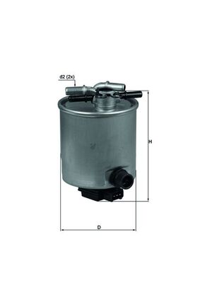 KNECHT KL 440/14 Fuel filter