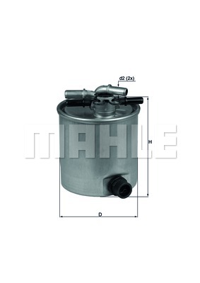 KNECHT KL 440/15 Fuel filter