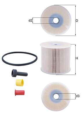 KNECHT KX 85D Fuel filter