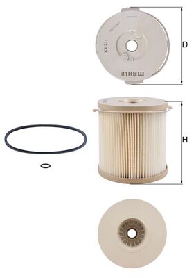 KNECHT KX 271D Bränslefilter