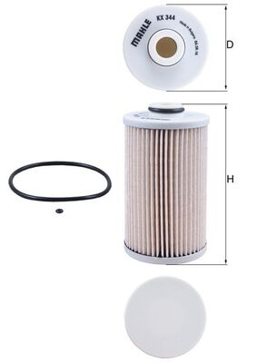 KNECHT KX 344D Fuel filter