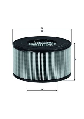 KNECHT LX 1139 Luftfilter