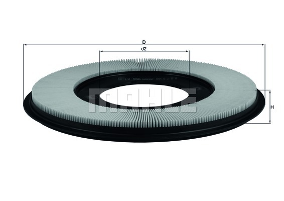 KNECHT LX 556 Luftfilter