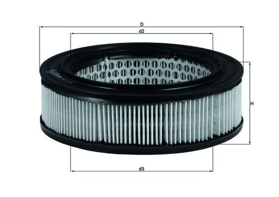 KNECHT LX 278 Air Filter