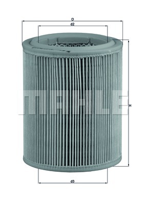 KNECHT LX 297 Air Filter