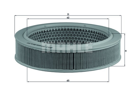 KNECHT LX 354 Luftfilter