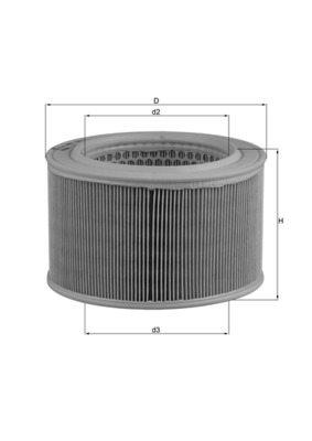 KNECHT LX 446 Luftfilter