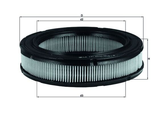 KNECHT LX 171 Air Filter