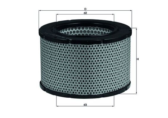 KNECHT LX 190 Air Filter