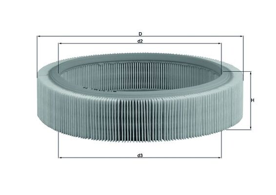 KNECHT LX 317 Air Filter