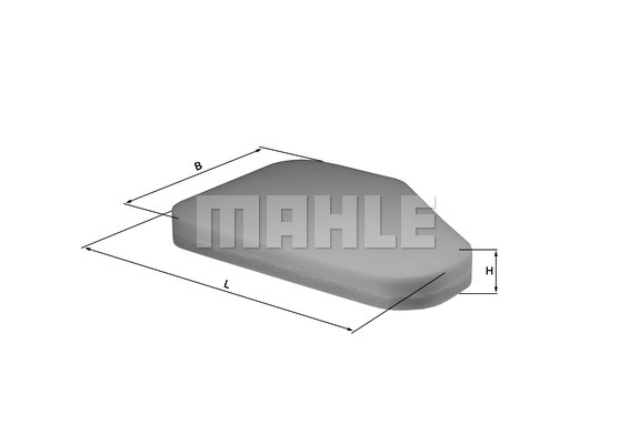 KNECHT LX 125 Filtr powietrza