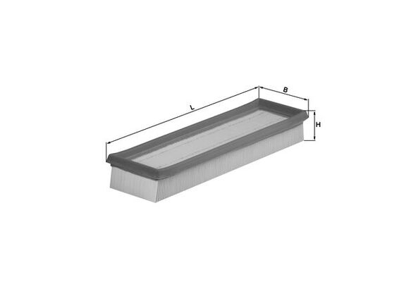 KNECHT LX 509 Hava filtresi