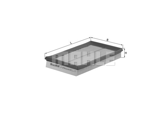 KNECHT LX 676 Hava filtresi