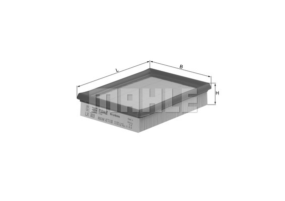 KNECHT LX 800 Air Filter