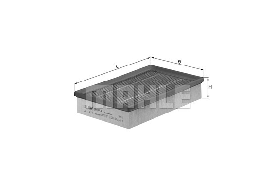 KNECHT LX 1212 Ilmansuodatin