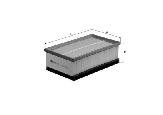 KNECHT LX 1497/1 Ilmansuodatin