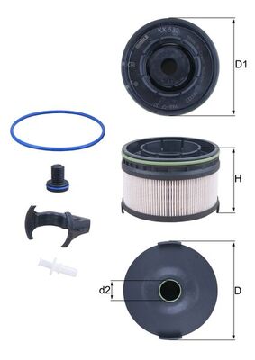 KNECHT KX 533KIT Топливный...