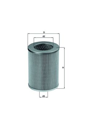 KNECHT LX 300 Air Filter