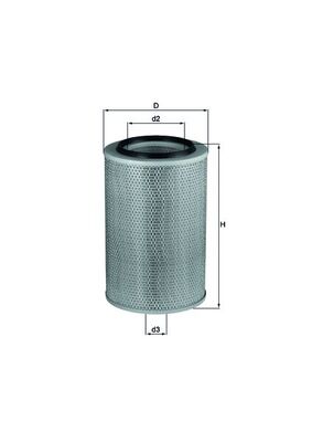 KNECHT LX 345 Air Filter