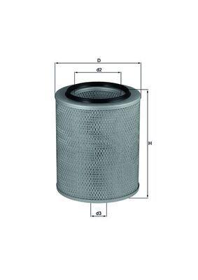 KNECHT LX 562 Air Filter