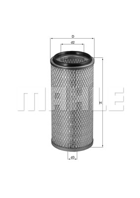 KNECHT LX 872 Air Filter