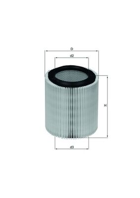 KNECHT LX 898 Air Filter