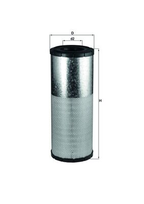 KNECHT LX 1242 Air Filter