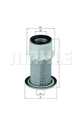 KNECHT LX 1669 Ilmansuodatin