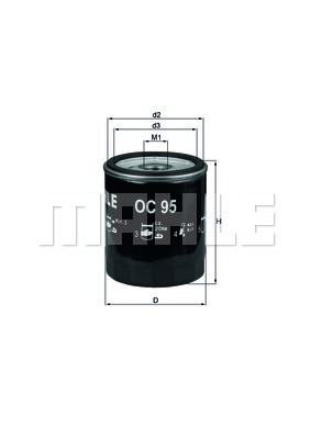 KNECHT OC 95 Oil Filter