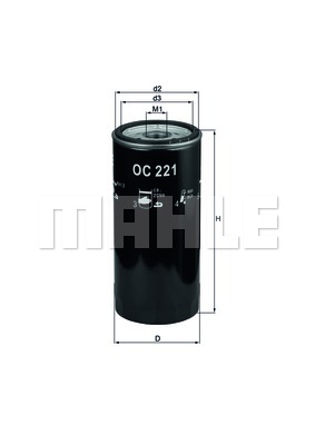 KNECHT OC 221 Oil Filter